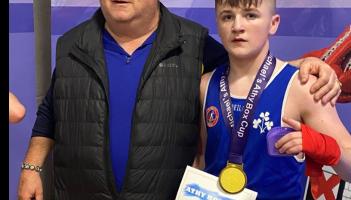 Longford boxing star Martin Nevin wins the Athy Box Cup