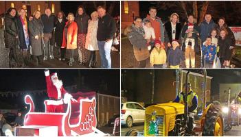 PICTURES | Santa is coming through Longford and appears in Drumlish for the lights