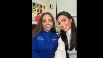 Award winning make-up artist helps Longford students beat the January blues
