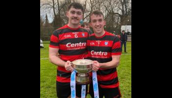 Congratulations: Longford duo star as Trinity College captures Trench Cup glory 