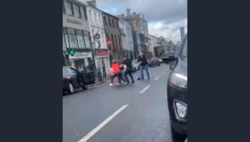 VIDEO: Violent brawl on Longford's Main Street. 3 arrested and charged