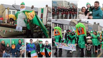 PICTURES | Ballymahon goes green and braves rainfall for top class St Patrick's Day parade
