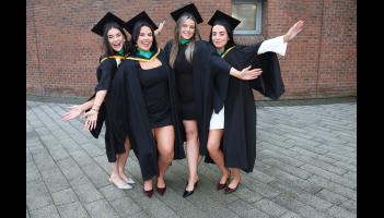 Congratulations: Longford student graduates with Bachelor of Science in Nursing from DCU 