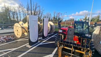Telsa Charging Bays Longford