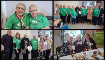 Survivor's inspiring story sparks strong turnout for Longford's LARCC coffee morning