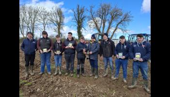 Congratulations: Killian crowned&nbsp;Longford Novice Ploughing&nbsp;winner
