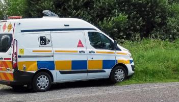 Speed camera van