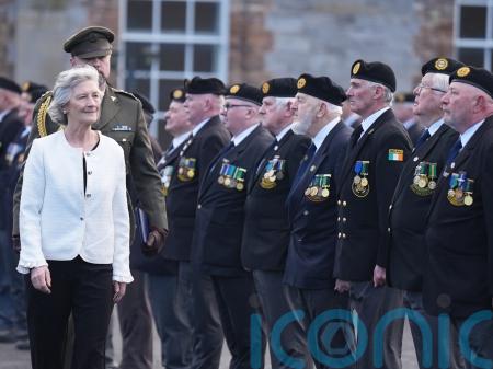 President attends anniversary event for veterans&rsquo; homeless charity