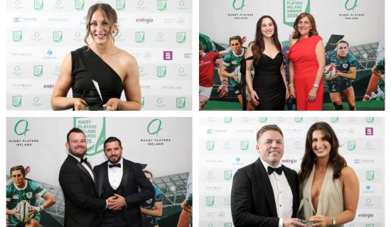 PICTURES: Glamourous night for Rugby Players Ireland Award Winners 2025
