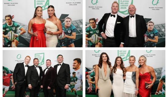 PICTURES: All style and smiles at Rugby Players Ireland Award Winners 2025