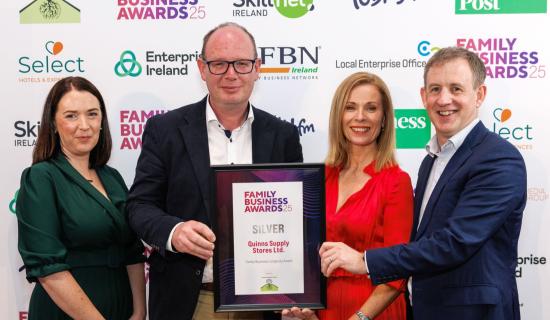 Congratulations: Renowned Longford family business picks up prestigious national award 