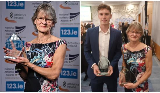 Double delight! Two Longford athletes honoured at national athletics awards ceremony 