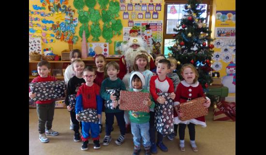 PICTURES | Super excitement as children of Longford Montessori Centre welcome Santa