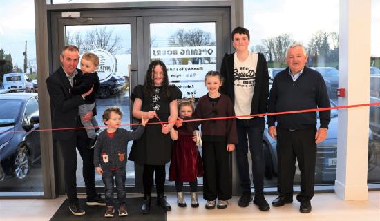 Award winning Longford car dealership unveils brand new showroom