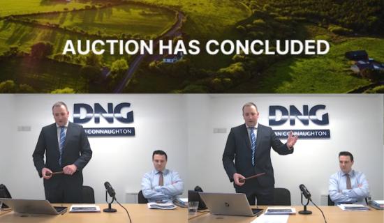 Live auction of Clarke's Pub, 