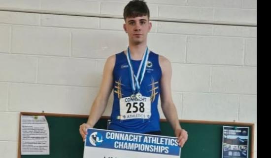 Double gold winner  Marc Galligan