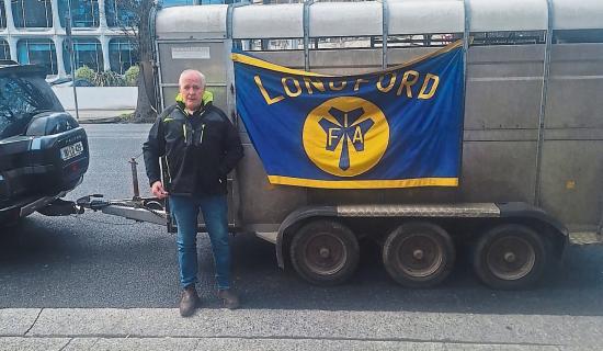 Longford IFA Chairperson John Sheridan