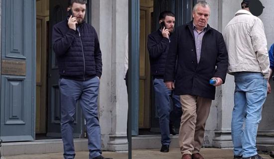 Patrick Donohue and son Martin Donohue