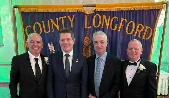 Longford 's Yorke brothers and Armstrong sisters honoured in New York 