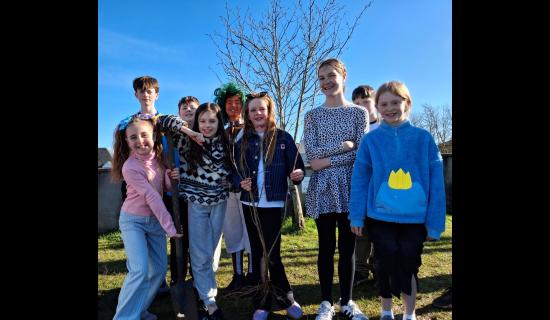 Longford group celebrates largest school tree planting initiative in country