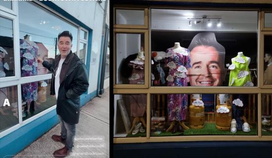 "Tis me'self!" Comedian wowed by Longford shop window display