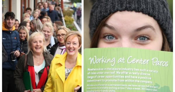 Gallery Enthusiastic Job Seekers In Longford As Center Parcs Recruit For An Unprecedented 1 000 Jobs Photo 1 Of 11 Longford Leader