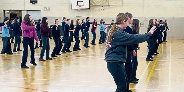 'It feels like a celebration': North Longford students discover the joy of dance fitness