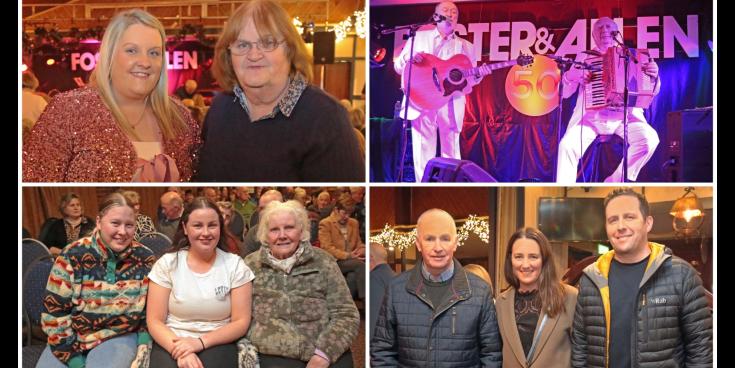 PICTURES | Longford audience has fabulous 'Bunch of Thyme' at Foster & Allen '50 Years of Hits' concert
