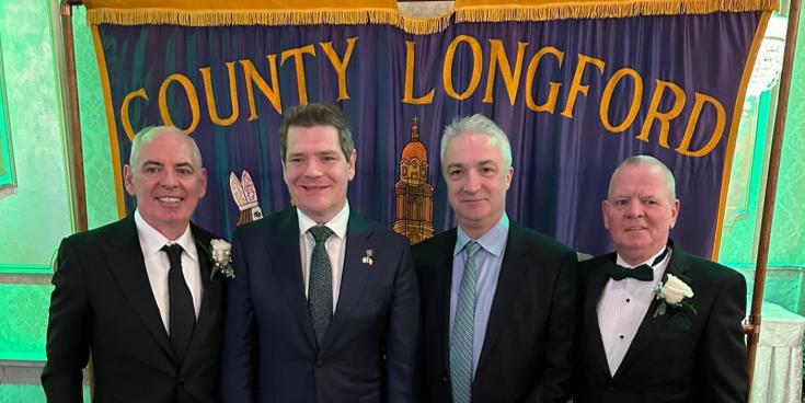 Longford 's Yorke brothers and Armstrong sisters honoured in New York 