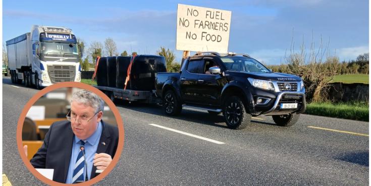 DISGUSTING! Longford MEP slates decision to send army tanks to remove farmers from side of road
