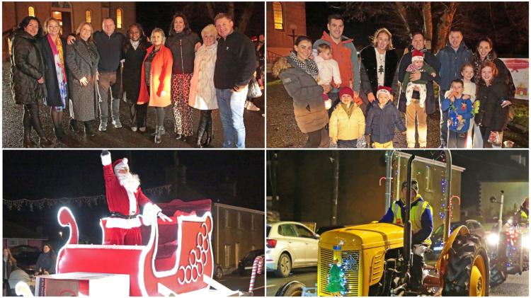 PICTURES | Santa is coming through Longford and appears in Drumlish for the lights