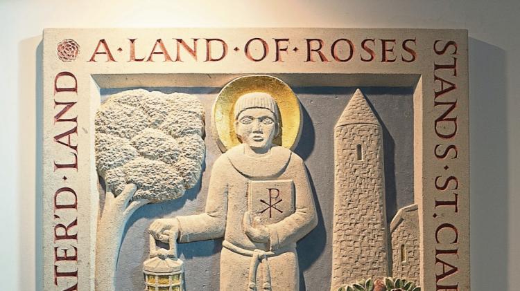 Statue of St Ciaran
