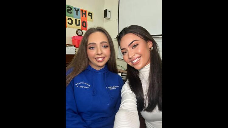 Award winning make-up artist helps Longford students beat the January blues