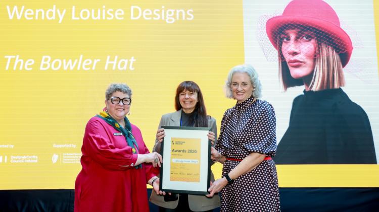 Talented Longford designer wins prestigious award at Ireland's international creative expo