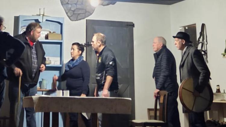 'Sive' rehearsals (Ballinalee Players)