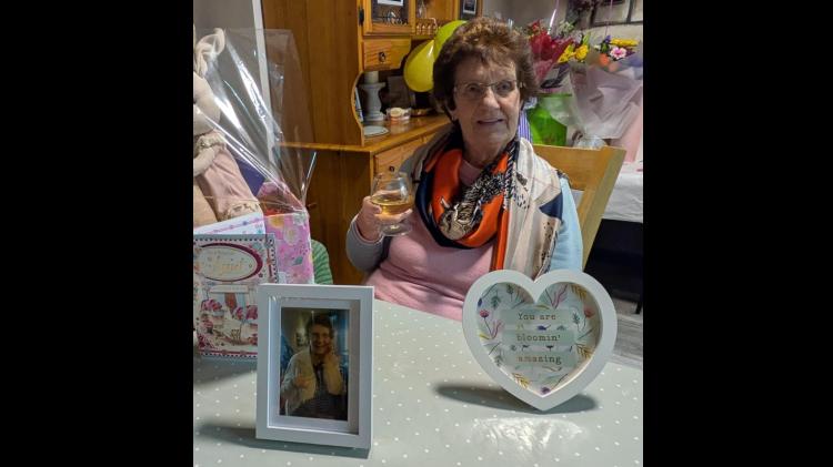 Congratulations: Longford woman celebrates special milestone birthday with her family 