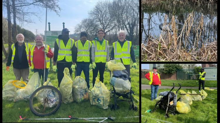 Life buoys, a walking aid, and a buggy among &ldquo;outrageous&rdquo; rubbish found in Longford&nbsp;beauty spot