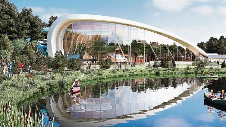 Center Parcs Longford Forest lodge ambitious plans for new 'Forest Glider' attraction