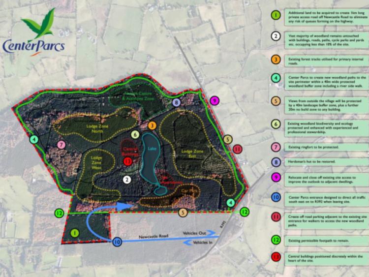 Center Parcs Longford Map