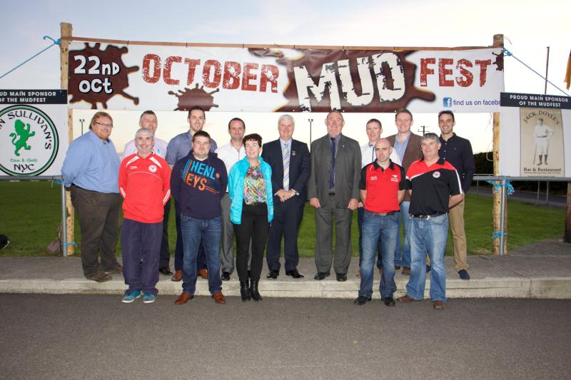 GAA President visits Ballinalee to launch October Mudfest 
