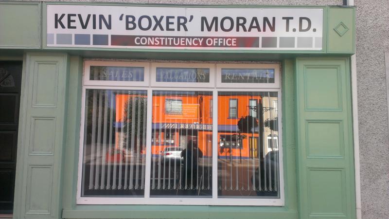 Boxer enters Longford ring with opening of new constituency office in Ballymahon today