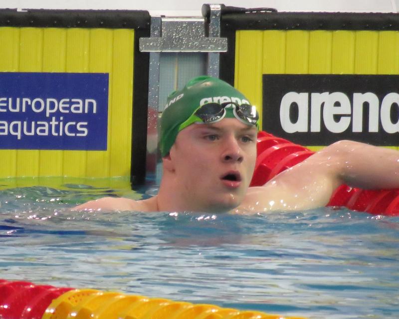 Gold medal and yet another Irish Junior record for Longford swimmer Gerry Quinn