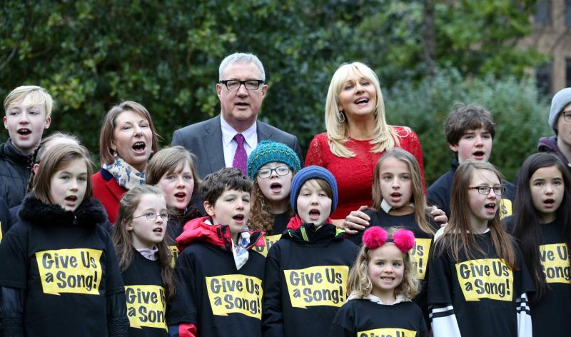 Appeal from celebs: C’mon Longford give us a song for cancer research #giveusasong                            