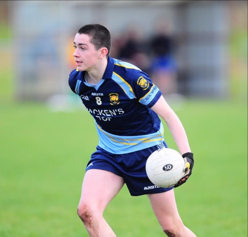 Cnoc Mhuire Granard win the Leinster U-14 'C' football title 