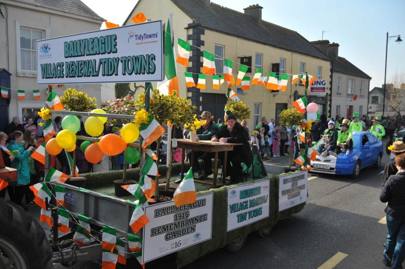 All systems go in Ballyleague and Lanesboro for colourful, majestic St Patrick's Day parade