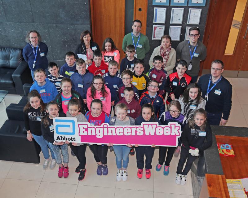 Abbott Longford volunteers bring engineering to life for hundreds of students