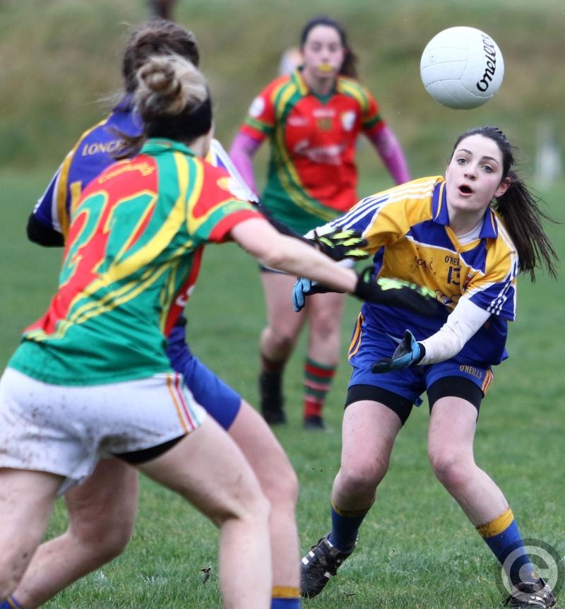 Longford ladies cruise to very easy win over Carlow in reaching Division 4 league final