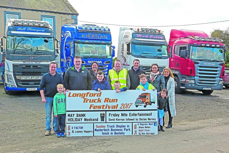 Longford will be trucking for charity