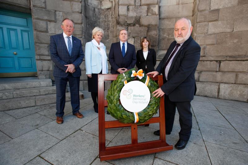 Dead and injured Longford workers remembered on third Workers’ Memorial Day