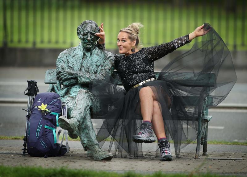 Actress Katherine Lynch urges Longford people to c’mon the Camino with her and support Hospice Care